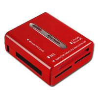 Sharkoon Media Reader S red (4044951008308)